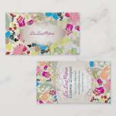 Carte De Visite PixDezines jardin séraphique (Devant / Derrière)