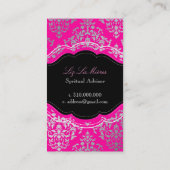 Carte De Visite PixDezines Josephine Damask/do-it-yourself arrière (Dos)