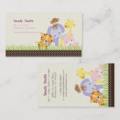 Carte De Visite PixDezines Jungle of Fun Daycare (Devant / Derrière)