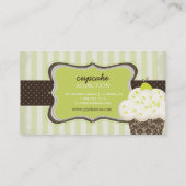 Carte De Visite PixDezines Keylime cupcake/pâtisserie (Dos)