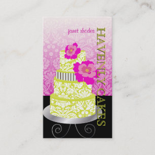 Carte De Visite PixDezines Keylime Sponge Gâteau/pâtisserie