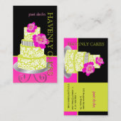 Carte De Visite PixDezines Keylime Sponge Gâteau/pâtisserie (Devant / Derrière)
