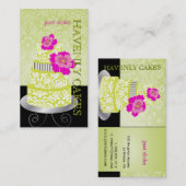 Carte De Visite PixDezines Keylime Sponge Gâteau/pâtisserie (Devant / Derrière)