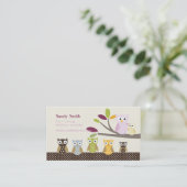 Carte De Visite PixDezines La garderie de Whoot (Debout devant)