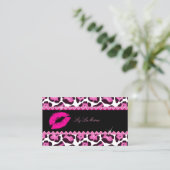 Carte De Visite PixDezines lèvres chaudes+jaguar sassy (Debout devant)