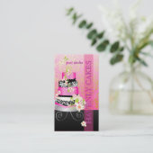 Carte De Visite PixDezines mariage gâteau/boulangerie/do-it-yourse (Debout devant)