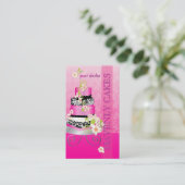 Carte De Visite PixDezines mariage gâteau/boulangerie/do-it-yourse (Debout devant)