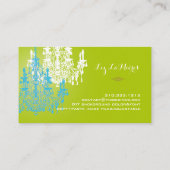 Carte De Visite PixDezines matcha lustre vert/do-it-yourself arriè (Dos)