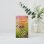 Carte De Visite PixDezines mauvaises herbes dunes+tourbillons de f (Debout devant)