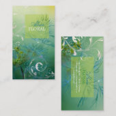 Carte De Visite PixDezines mauvaises herbes dunes+tourbillons de f (Devant / Derrière)