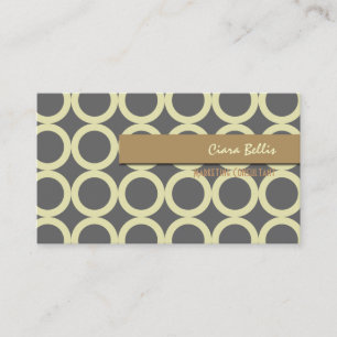 Carte De Visite PixDezines Mod Rings {arrière - plan personnalisab