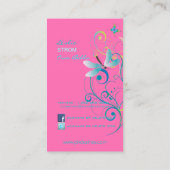 Carte De Visite PixDezines Papillons Papillons Arc-en-ciel (Dos)