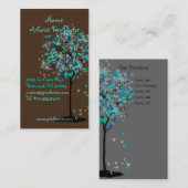 Carte De Visite PixDezines paycaper/coupe-arbres/couleurs do-it-yo (Devant / Derrière)