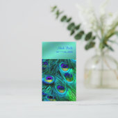 Carte De Visite PixDezines Peacock (Debout devant)