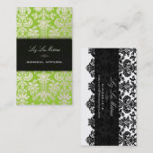 Carte De Visite PixDezines perle isabella damask/do-it-yourself co (Devant / Derrière)