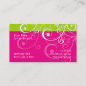 Carte De Visite PixDezines Perles Stylish (Dos)