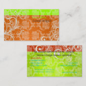 Carte De Visite PixDezines Perles Stylish (Devant / Derrière)