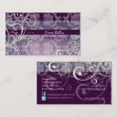 Carte De Visite PixDezines Perles Stylish (Devant / Derrière)