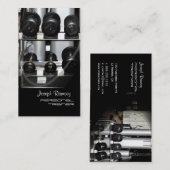 Carte De Visite PixDezines Personal Trainer (Devant / Derrière)