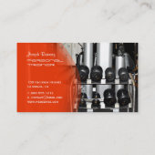 Carte De Visite PixDezines Personal Trainer (Dos)