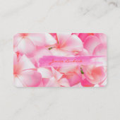 Carte De Visite PixDezines PINK KONA PLUMERIAS (Dos)