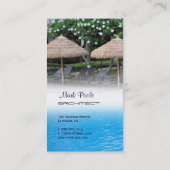 Carte De Visite PixDezines piscine/do-it-yourself modèle (Dos)