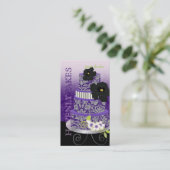 Carte De Visite PixDezines Plum Pudding Gâteau/boulangerie/pâtisse (Debout devant)