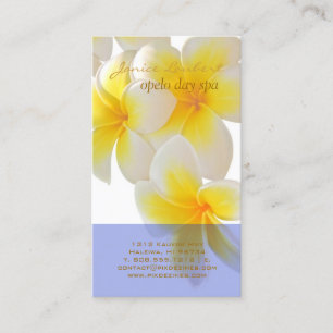 Carte De Visite PixDezines Plumeria Hawaii
