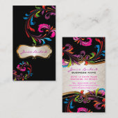 Carte De Visite PixDezines Rainbow (Devant / Derrière)