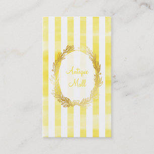 Carte De Visite PixDezines rayures blanches/aquarelle numérique ci