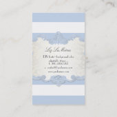 Carte De Visite PixDezines rayures réglables de classe+couleur (Dos)