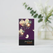 Carte De Visite PixDezines Retro Chicks+Spirales (Debout devant)