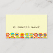 Carte De Visite PixDezines Retro Design DO-IT-YOURSELF couleur arr (Dos)