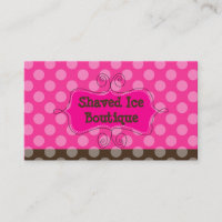 PixDezines Rose Chaud + Points Chocolat