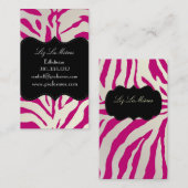 Carte De Visite PixDezines Sassy tirage zèbre (Devant / Derrière)