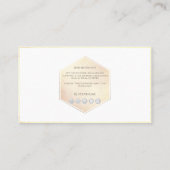 Carte De Visite PixDezines Sepia | Blush+Honeypeb (Dos)