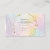 Carte De Visite PixDezines Simple Brosse Brosse Stroke Coton Bonbo (Dos)