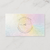 Carte De Visite PixDezines Simple Brosse Brosse Stroke Coton Bonbo (Devant)