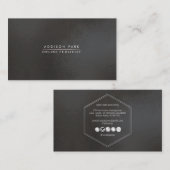 Carte De Visite PixDezines Simple Élégant, brillant do-it-yourself (Devant / Derrière)