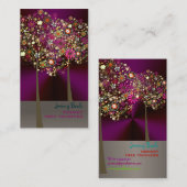 Carte De Visite PixDezines Spring Blooms/do-it-yourself couleur !  (Devant / Derrière)