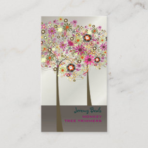 Carte De Visite PixDezines Spring Blooms/DO-IT-YOURSELF couleur ar