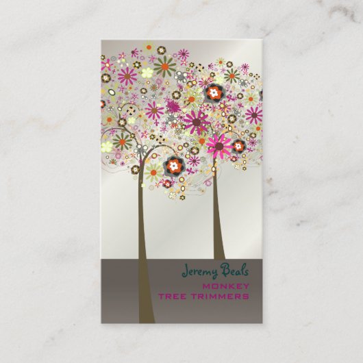 Carte De Visite PixDezines Spring Blooms/DO-IT-YOURSELF couleur ar (Devant)