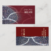 Carte De Visite PixDezines Stonemasons, travailleurs de pierre (Devant / Derrière)