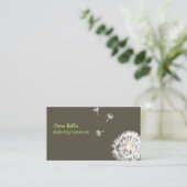 Carte De Visite PixDezines STYLISH MARKETING CONSULTANT/DANDELIONS (Debout devant)
