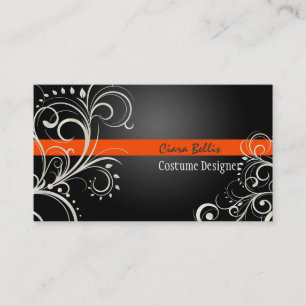 Carte De Visite PixDezines Stylish Pearl Swirls