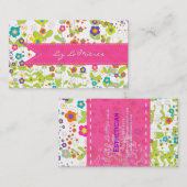 Carte De Visite PixDezines super arrière - plan daisiediy (Devant / Derrière)