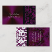 Carte De Visite PixDezines Tanza Damask/do-it-yourself arrière - p (Devant / Derrière)