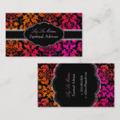 Carte De Visite PixDezines Tanza Damask/do-it-yourself arrière - p (Devant / Derrière)