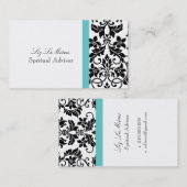 Carte De Visite PixDezines Tanza Damask/do-it-yourself couleurs !  (Devant / Derrière)