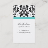 Carte De Visite PixDezines Tanza Damask/do-it-yourself couleurs !  (Dos)